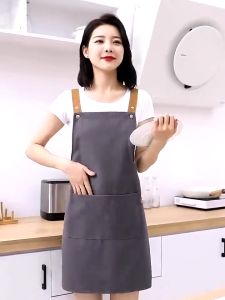 Tạp Dề Nấu Ăn Đa Năng Cho Căn Bếp Thiết Kế Thoải Mái Dây Đeo Có Thể Điều Chỉnh Có Túi Đựng Đồ Vải Thoáng Khí