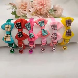 Kalung Kucing Pita Kupu Kupu Kalung Kucing Anjing Lonceng Neck Accessories
