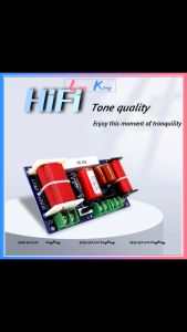 [Âm thanh Hi-Fi] Phân tần 2 đường tiếng WEAH 204 | Giá 1 mạch | Mạch phân tần 2way chuyên dùng cho loa nghe nhạc gia đình hoặc loa kéo | Dùng cho 1 bass 1 Treble