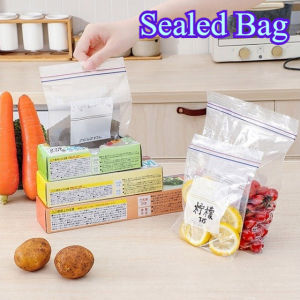 Reusable Zipper Type Food Storage Bag Vegetable Fresh-keeping Bag Double Sealed Kitchen Storage Bag