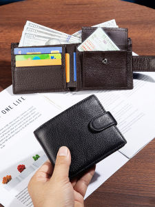 SIFULUN | Slim Portable Leather Wallet for Men