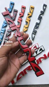 EMBLEM MOBIL TARUNA  VARIASI MOBIL DAIHATSU DENGAN HURUF TIMBUL 3D BAHAN FIBERGLASS