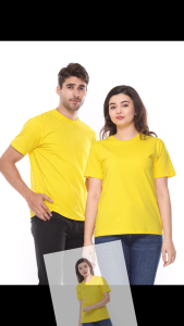 Kaos Polos Oneck Oblong 30s Esperanza Kuning Kenari