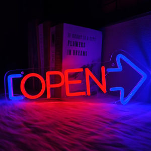 Open Neon Sign For Wall DecorNeon Led Neon Light For Bar Salon Coffee Stores Club HotelWindow Glass DoorRestaurant Pubs