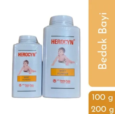 Herocyn Bedak Powder Baby Original BPOM