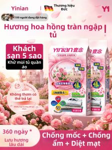 Yinian | Túi Khô & Túi Hương Quần Áo Chống Ẩm Chống Mốc Khử Mùi Trừ Khuẩn Không Độc