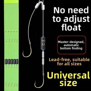 YUEYOUXIN | Tangle-Free Fishing Rigged Line with Double Hooks
