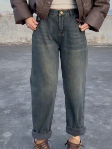 Quần Jean Bigsize Nữ Mập Fashion (50-90kg) Quần Jean Bigsize Thêu Minmin Lưng Cao From Dễ Mặc Co Giãn 4 Chiều J0010