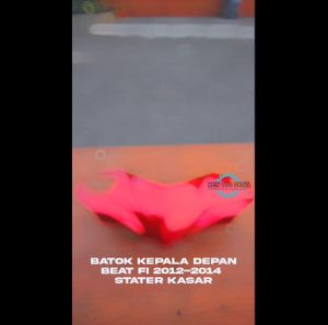 Batok Kepala Depan BEAT FI 2012-2014 Stater Kasar Merah / Cover Batok Bagian Depan BEAT FI