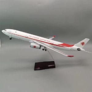 47cm Scale Aircraft Toy Model Adults Fun Resin Air Algerie A330 Airway Airplane Child Toy Diecast Display Decoration Collected
