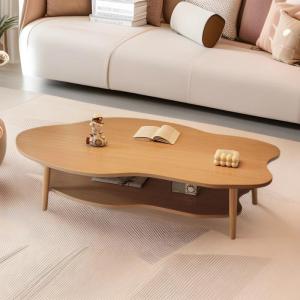 Sleek Luxury Cloud Shaped Coffee Table