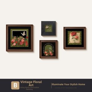 CTYLIGHTZ | Elegant & Vintage 3D Wall Hanging Paintings for Living Room Decor