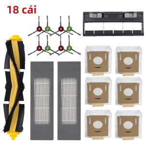 Phụ Kiện Máy Hút Bụi ECOVACS Deebot T8 AIVI/T8 PURE N8 Pro - Chổi Bên Chổi Chính Bộ Lọc Túi Đựng Bụi Bộ Lọc HEPA Tương Thích