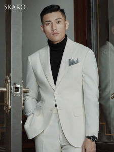 Wool Easy-care Mens Suit Jacket