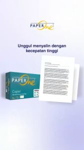 Paper One F4 75gr Kertas HVS Print Fotocopy Murah Berkualitas