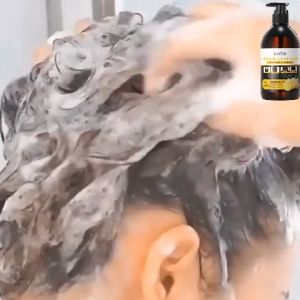 Shampoo rambut gugur Anti hair loss shampoo Ginger hair growth shampoo 500ML hair treatment Prevent hair loss stimulate hair growth strengthen hair roots suitable for men and women oo