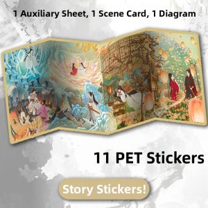 2ABC | 3D Stereoscopic Stacking Decompression DIY Decoration Paper 40 Sheets