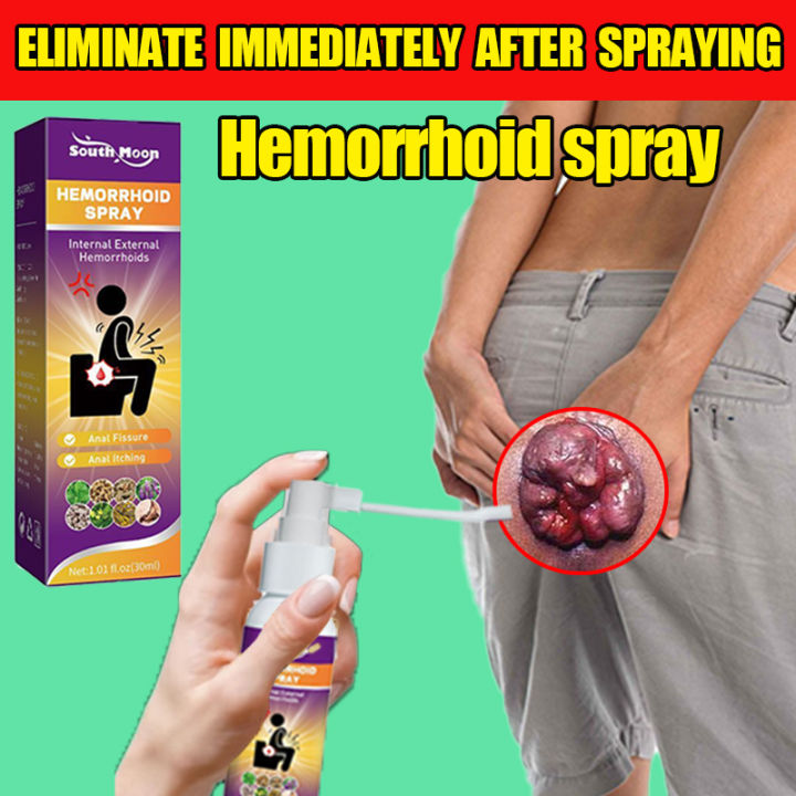 【Painless removal】South Moon anal hemorrhoid spray Original 30ml