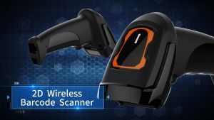 GTCODESTAR X-9301C 2D 2.4G scanner  1D laser Barcode scanner 2D Wireless Scanning USB Barcode Reader Handheld 2.4G QR Code scanner for Supermarket