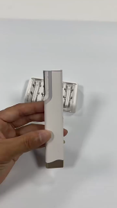 Có Thể Sạc Lại Điện LED Máy tỉa lông mày Và dụng cụ tẩy lông mặt lông không đau Cạo Râu Cho Lông Mày Môi Nách Chân Và Cơ Thể Với Lưỡi Hộp Lưu Trữ