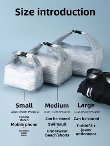 Waterproof Fitness Swimming Bag Wet And Dry Separation Outdoor Travel Swimming Suit Storage Bag Polyester Material JIEONSIEOY