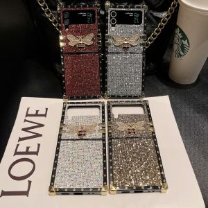 TYH Fashionable glitter 3D bee pattern casing for OPPO Reno 8T reno8t 5G 4G Anti-shock case for mobile phones Anti-bump and anti-drop protective case