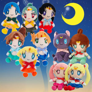 Anime Sailor Moon Plush Toys Tsukino Usagi Kaiou Michi Stuffed Doll Plush Room Car Desktop Decoration Kawaii Plush Birthday Gift
