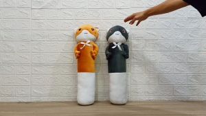 Guling Kepala Boneka Animal kucing Lucu