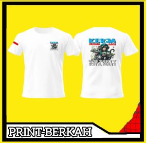 KAOS DISTRO MURAH KAOS ANAK DAN DEWASA KAOS COWOK CEWEK KAS SABLON DTF EDISI BOSS PARTIKITA MATI