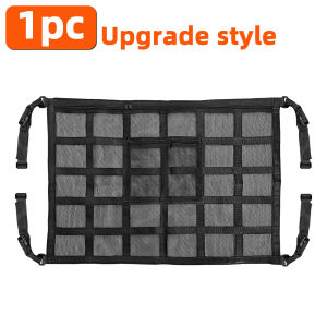 YONGRUN Car Top Cargo Net Multi Functional Suspended Multi Pocket Storage Rack Capacity For Storing Feces In The Car Top Net