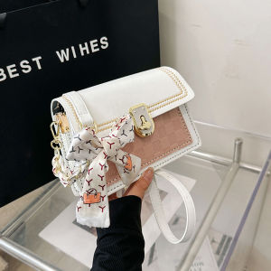 Handcrafted Small Square Bag DIY Material Kit Crossbody Bag for Valentines Day Gift for Girlfriend Korean Style PU Leather