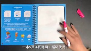 Set Buku Mewarnai Air Miniboss & Pensil Anti Oker - Warna-Warni & Koleksi Koleksi