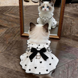 Petone dOrage | Breathable Thin Anti-shedding Princess Dress for Cats