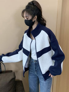 Shalldoer | Retro Color Block Short Style Jacket