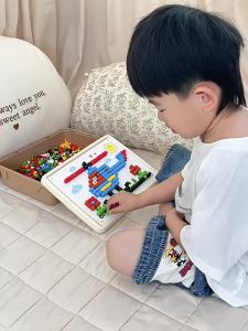 WANWEIMAN | Đồ Chơi Giáo Dục Sáng Tạo 3D Tập Trung Nấm