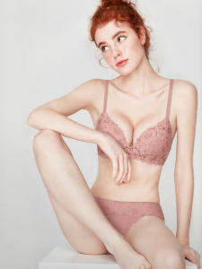 Miss Curiosity | Gathering Comfortable Bra For Small Breasts No Wire Anti-sagging
