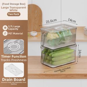 youqin | Food-Grade Refrigerator Storage Box Vegetable Fruit Preservation Freezer Specialized