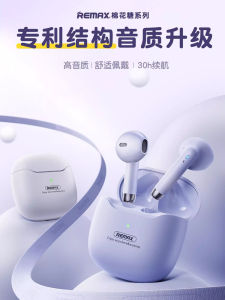 Remax New Wireless Bluetooth Earphones Half-In-Ear Noise Reduction True Wireless Ladies Long-Wearing Comfortable New Model
