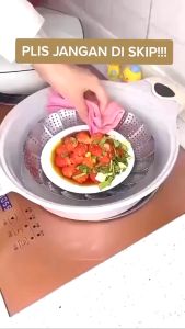 Alat Penjepit Anti Panas Jepit Panci Mangkok Klip Capit Peralatan Makanan Dapur Stainless Steel