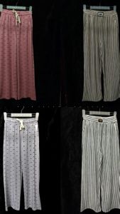 Quần suông lưng thun cotton co dãn