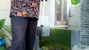 GINGA GA 105B Mesin Pompa Celup Filter Aquarium Aquascape Air Terjun Kolam Ikan Gelembung Udara Oksigen GA105B 105 B