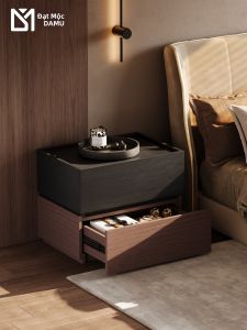 DAMU | Customized Solid Wood Italian Style Bedside Cabinet