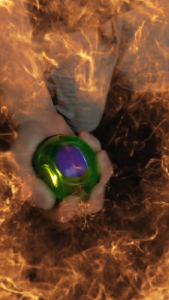 LED Wrist Power Ball Hand Muscle Force Trainer Gyroscope Vibrating balls Gyro Powerball