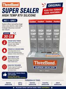 Promo THREEBOND GREY KECIL 30GR Super Sealer No. 1 Grey Lem Gasket Abu Lem Packing Abu