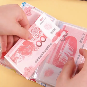 100 Sheets Money Savings Challenge Binder with Password Lock Cash Album Deposit Book Savings Book