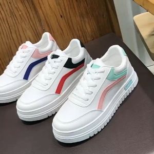 Beeyoo Sepatu Sneakers Tali Sepatu Wanita Dewasa Fashion Korea Wanwoo WK102