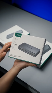 UGREEN 8 Port Ethernet Switch RJ45 SFP Network 10Gbps Internet LAN Cooling Surge Protection TV Laptop NAS WIFI 7 Router