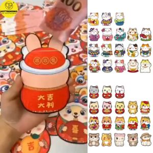 Bao lì xì chibi hoạt hình tết Quý Mão 2023 mới cao cấp đẹp độc lạ có phản quang lấp la lấp lánh Trùm Sỉ Gia Thành