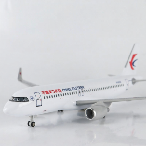 Mô Hình Máy Bay Đèn LED Thực Tế Kích Cỡ Lớn có Bánh Xe A320
