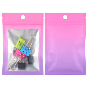 100pcsMini Transparent Jewelry Packing BagResealable Ziplock Packaging Bags Nail Accessories Packaging Bags For Small Business